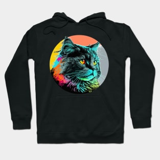 Pawsitively Adorable: Unique Cat Illustrations for Cat Lovers Hoodie